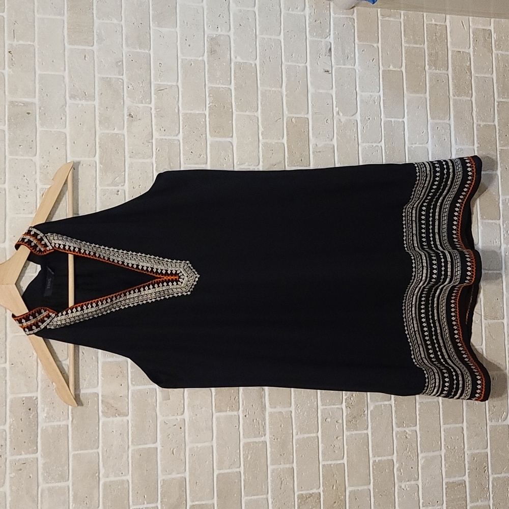 THML Women's Black Open Shoulder Tunica (Sz S/M)